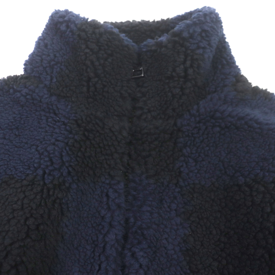 Pristine LOUIS VUITTON×NIGO Blouson Boa fleece jacket allover polyester mens M HMY04W