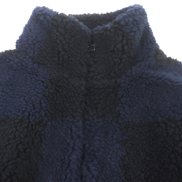 Pristine LOUIS VUITTON×NIGO Blouson Boa fleece jacket allover polyester mens M HMY04W