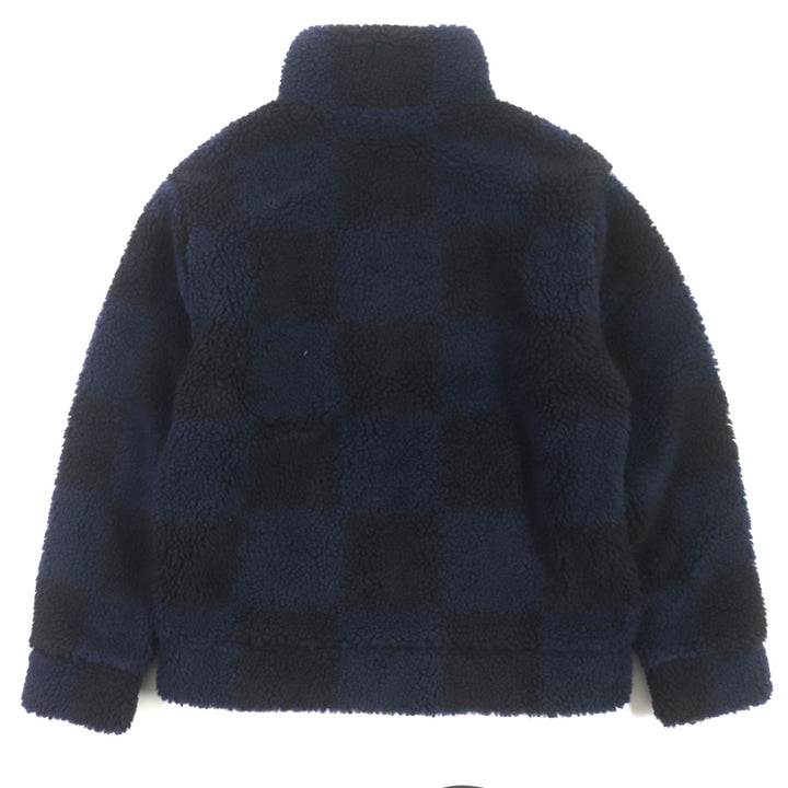Pristine LOUIS VUITTON×NIGO Blouson Boa fleece jacket allover polyester mens M HMY04W