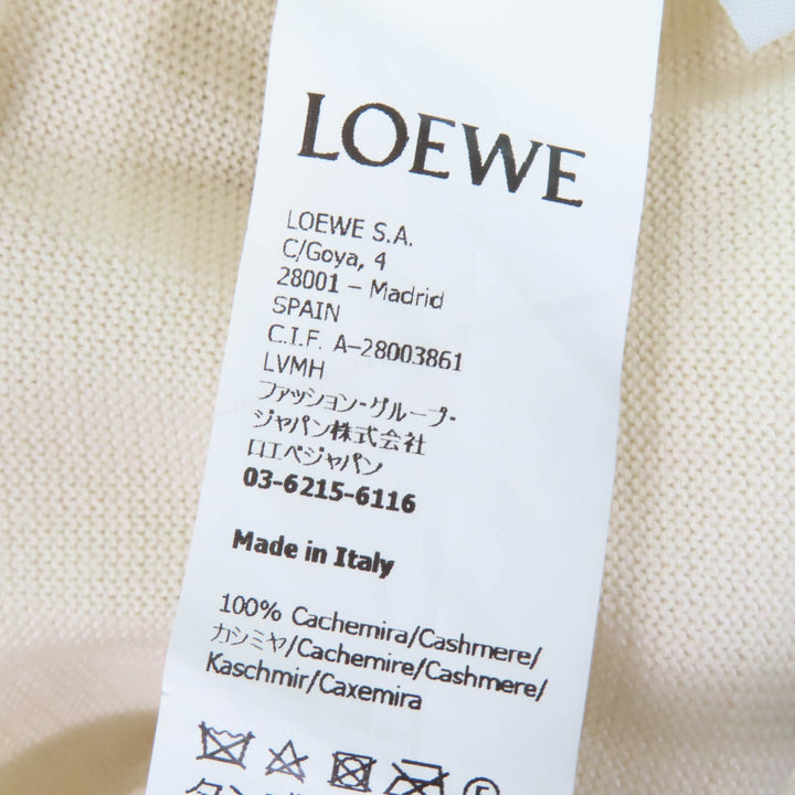 Great LOEWE cardigan 100% cashmere long sleeve knit cashmere Women S S359Y16K24