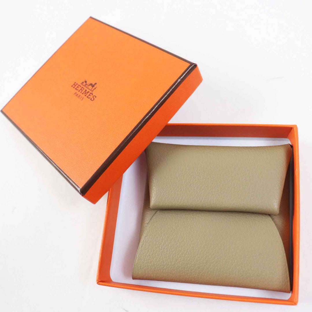 Excellent HERMES Coin case Bastia Evercolor Evercolor Women