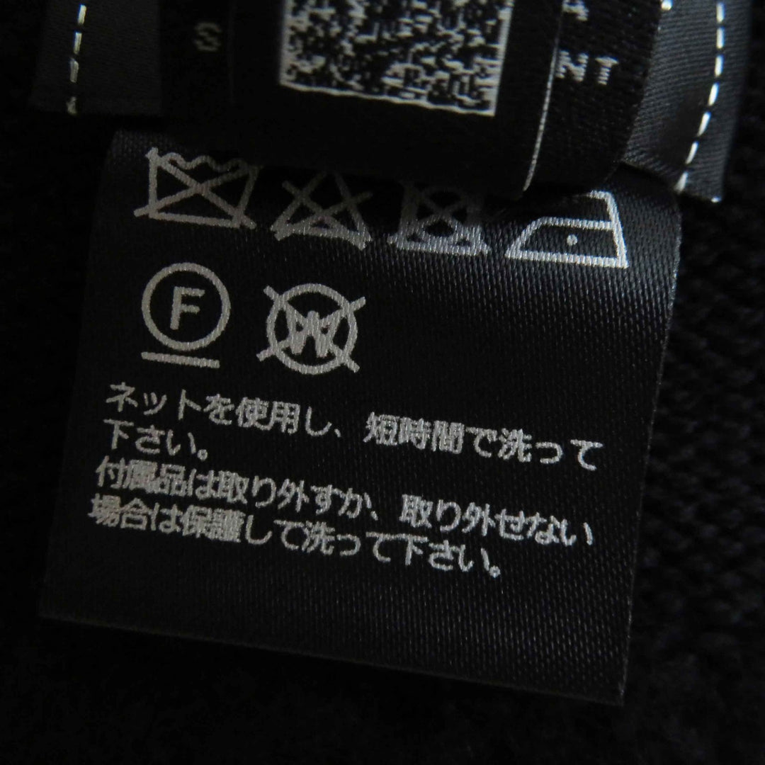 Pristine CHANEL gloves COCO Mark Bicolor Black White wool Women