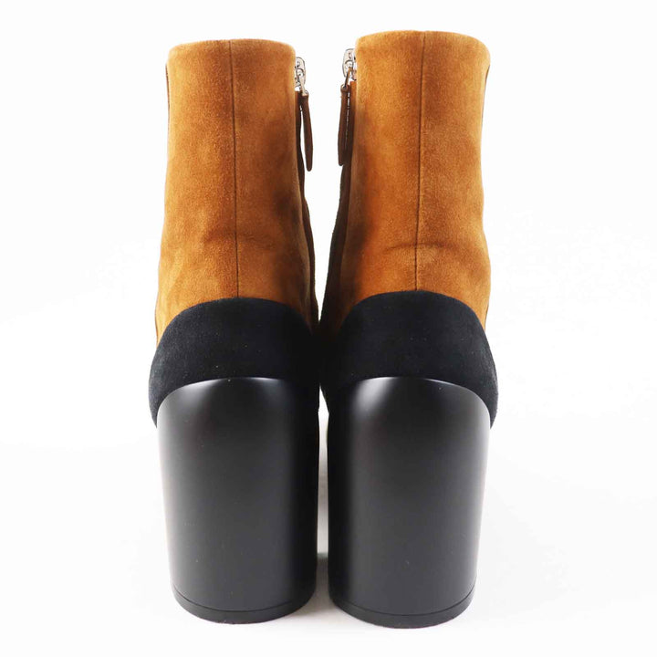 Great HERMES short boots BROOKE Multi Suede leather Women 37
