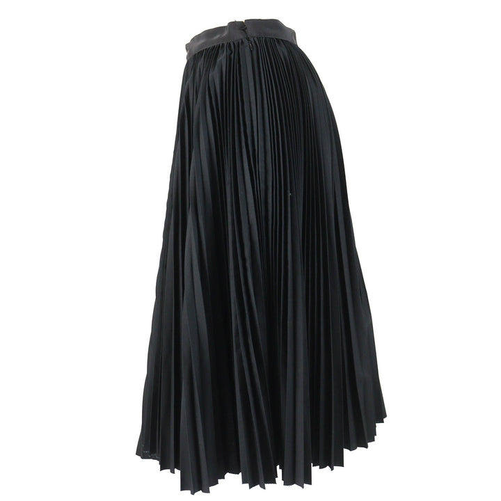 Pristine Sacai Pleated skirt Cotton Poplin Zipper Skirt polyester 0 SCW-086