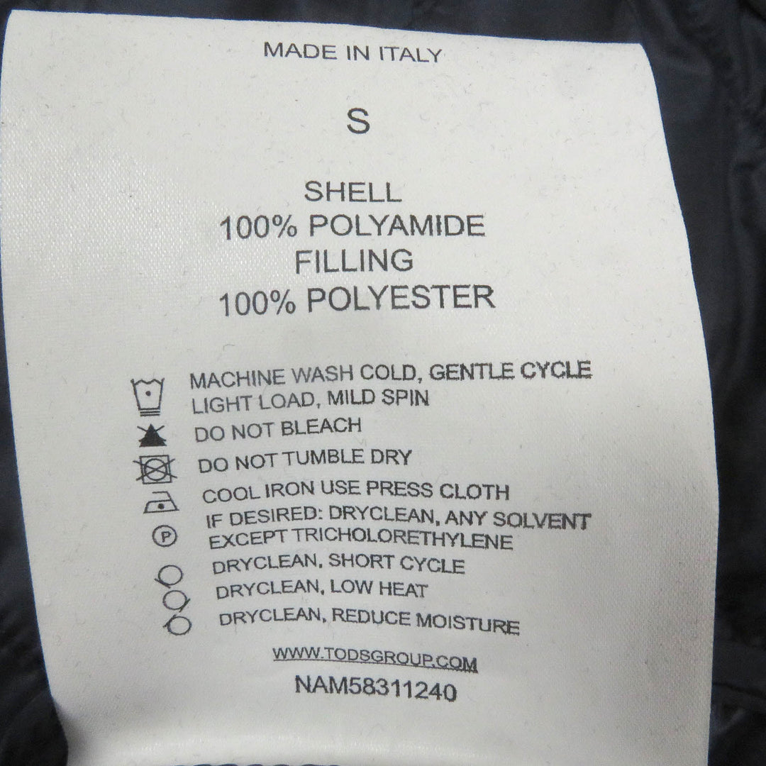 Excellent Fay Chester coat Navy Virgin wool mens S