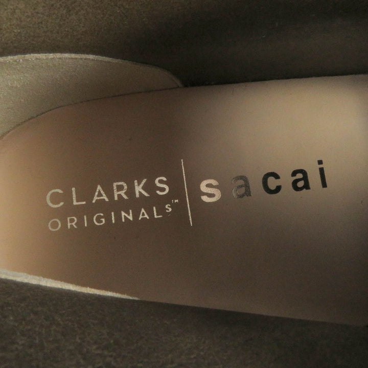 Pristine sacai×Clarks boots Hybrid Wallabee Boots Wallaby Suede leather 6.5