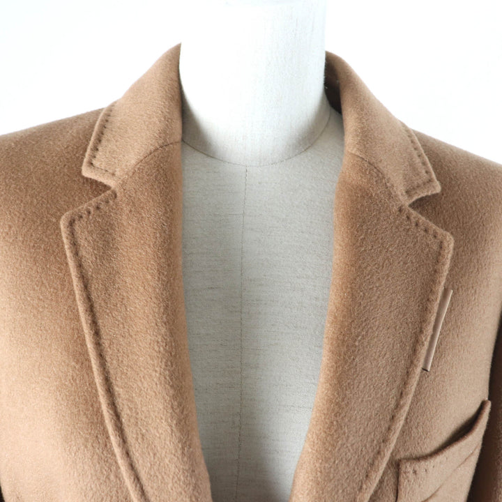 Excellent BURBERRY Chester coat Extra long with logo button cashmere 40 80372341