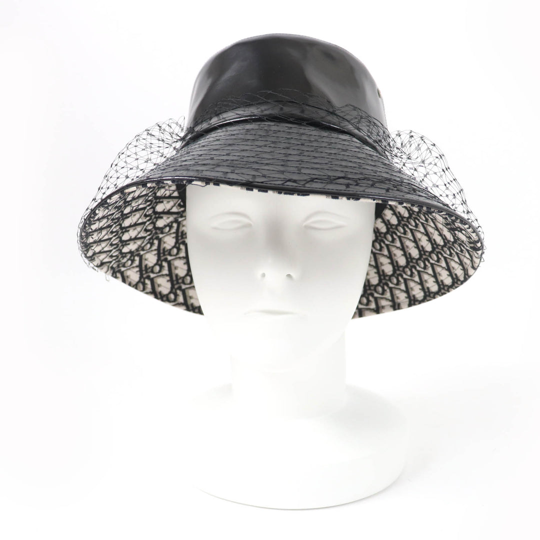Great Christian Dior hat Oblique bucket hat Polyurethane Women 95TDD924G135