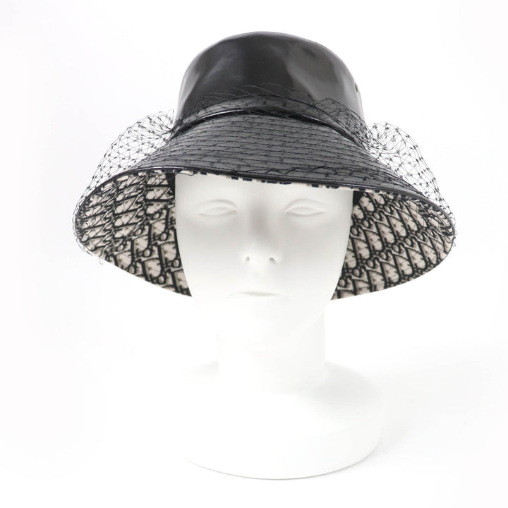 Great Christian Dior hat Oblique bucket hat Polyurethane Women 95TDD924G135