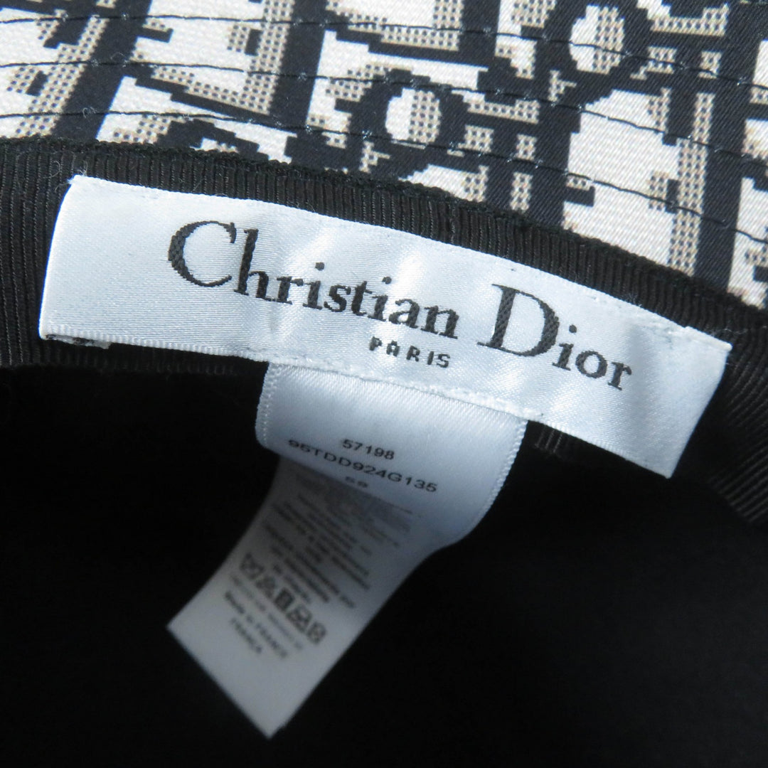 Great Christian Dior hat Oblique bucket hat Polyurethane Women 95TDD924G135