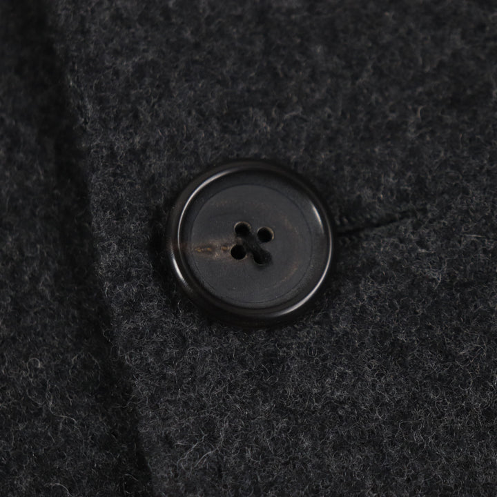 Pristine TITO ALLEGRETTO Chester coat Lining Check Pattern Single Dark gray 44