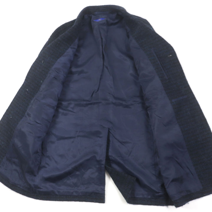 Excellent RING JACKET Chester coat Navy wool mens 42