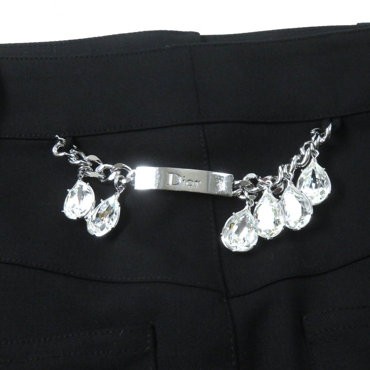 Excellent Christian Dior skirt Galliano period, back jeweled, Women 34 4H12033422