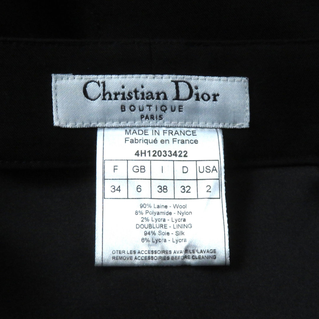 Excellent Christian Dior skirt Galliano period, back jeweled, Women 34 4H12033422