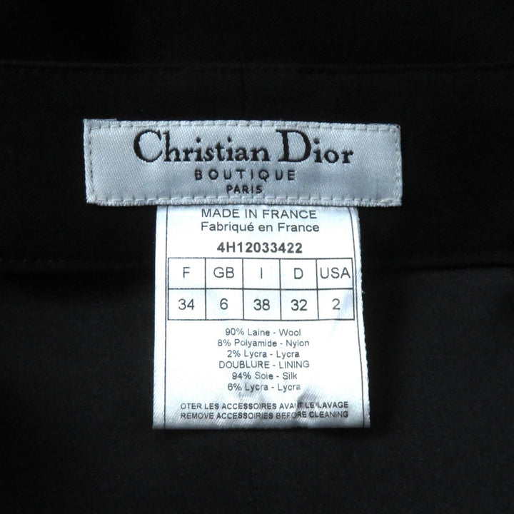 Excellent Christian Dior skirt Galliano period, back jeweled, Women 34 4H12033422