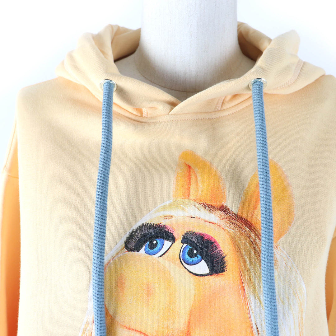 Pristine MONCLER GENIUS 2×Disney sweat Muppet Show Graphic Print HOODIE cotton Women XS