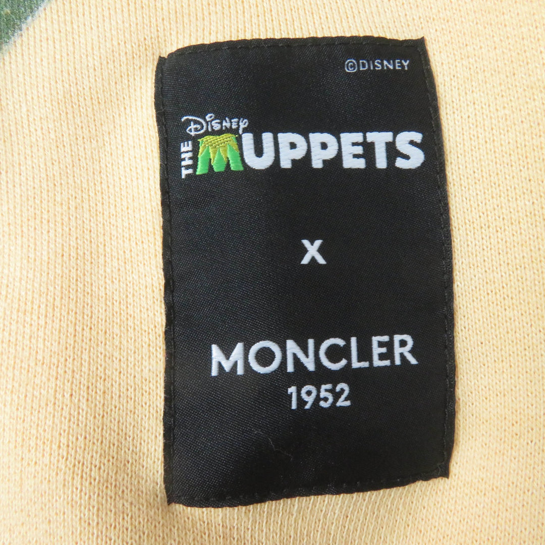 Pristine MONCLER GENIUS 2×Disney sweat Muppet Show Graphic Print HOODIE cotton Women XS