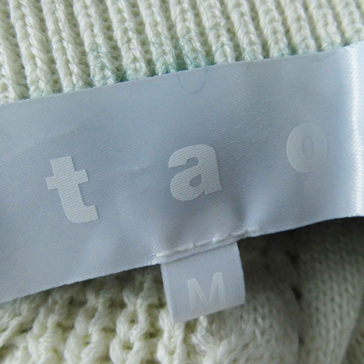 Excellent tao COMME des GARCONS knit bottle neck long sleeves