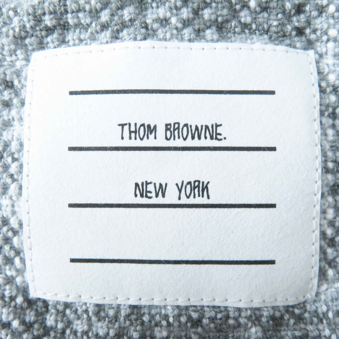 Excellent THOM BROWNE one piece gray cotton Women 40 FJD105A