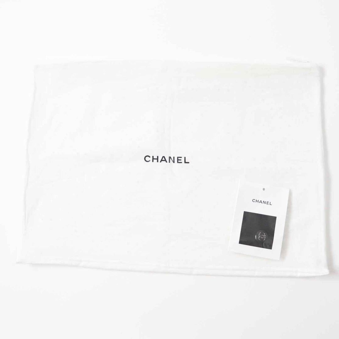 Excellent CHANEL skirt COCO Mark button with rhinestones Tweed black Women 36 21C P70024