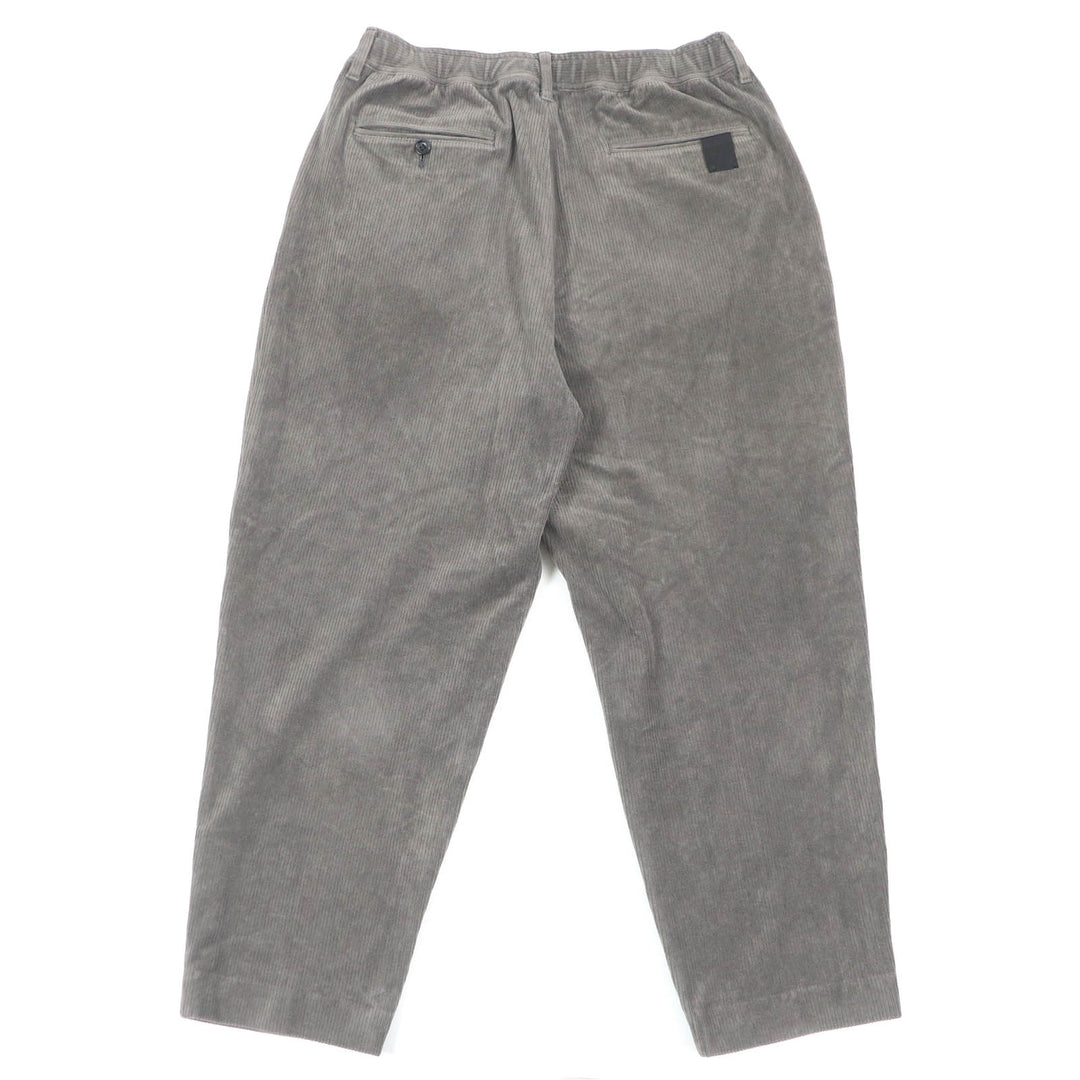Great N.HOOLYWOOD Pants Corduroy Wide Tapered Easy charcoal cotton mens 38