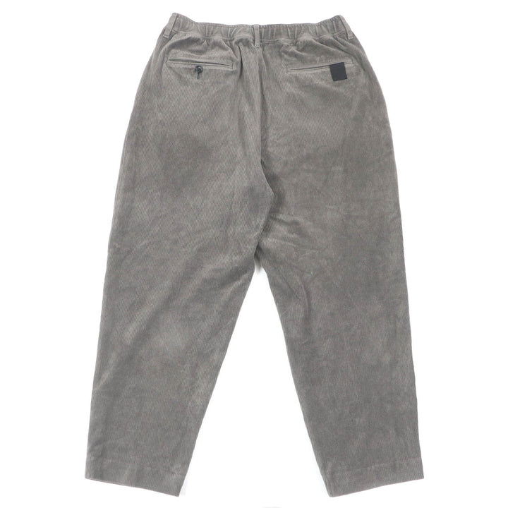 Great N.HOOLYWOOD Pants Corduroy Wide Tapered Easy charcoal cotton mens 38