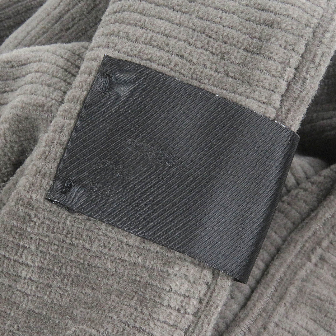 Great N.HOOLYWOOD Pants Corduroy Wide Tapered Easy charcoal cotton mens 38