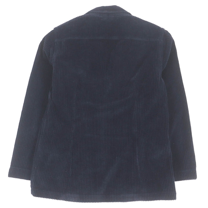 Great LARDINI tailored jacket JNAMA Single Corduroy Dark navy cotton mens M