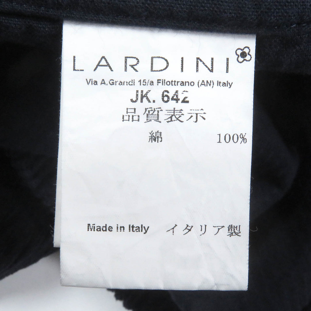 Great LARDINI tailored jacket JNAMA Single Corduroy Dark navy cotton mens M