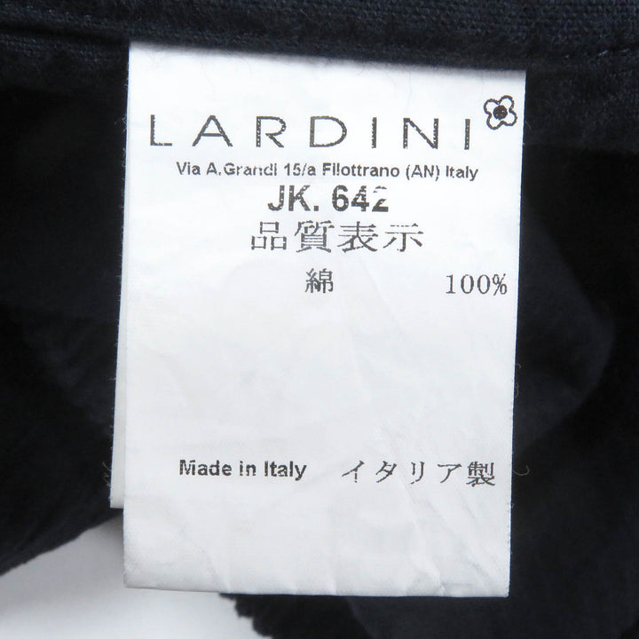 Great LARDINI tailored jacket JNAMA Single Corduroy Dark navy cotton mens M