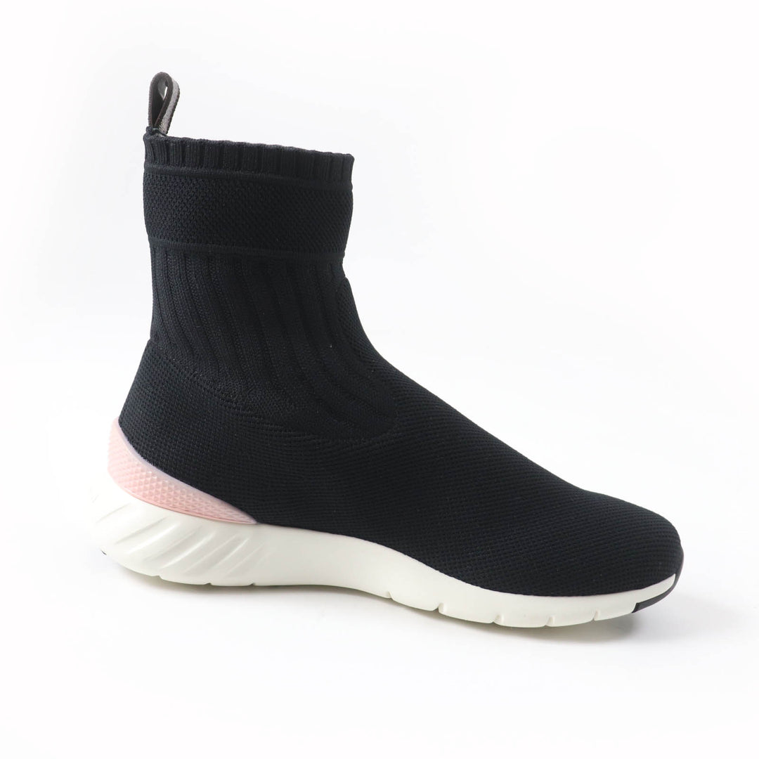 Great LOUIS VUITTON sneakers Logo socks black Women 37.5