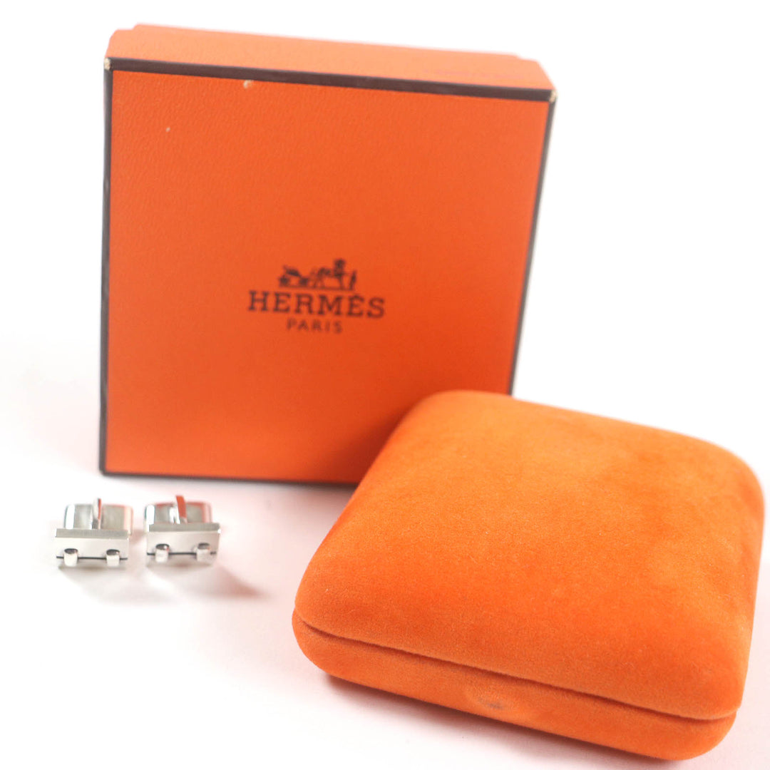 Great HERMES Cufflinks cufflinks Cufflinks Cufflinks Accessories Silver AG925 mens