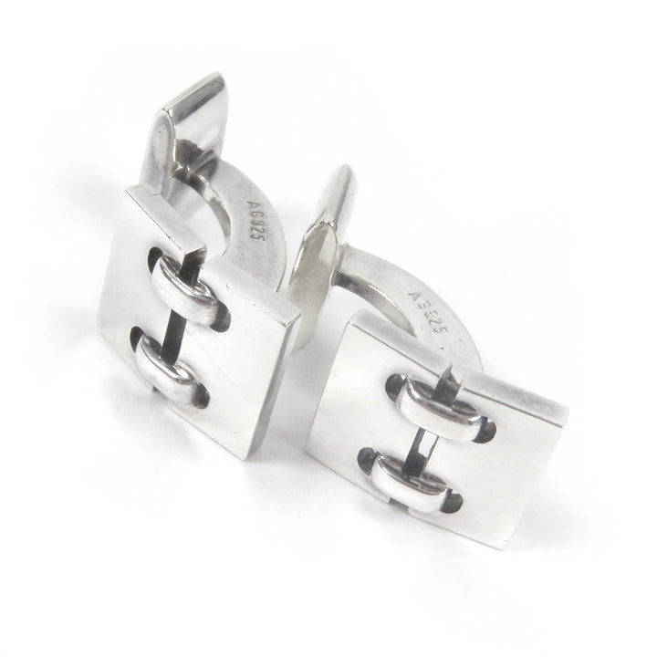 Great HERMES Cufflinks cufflinks Cufflinks Cufflinks Accessories Silver AG925 mens