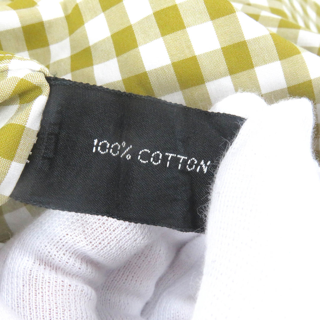 TOM FORD Long sleeve shirt Gingham Check Long Sleeve Brown cotton mens 39