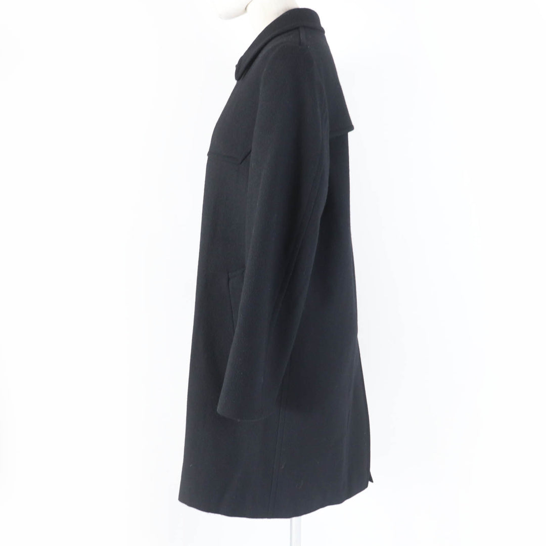Great COMME des GARCONS COMME des GARCONS coat black wool Women S RR-C001