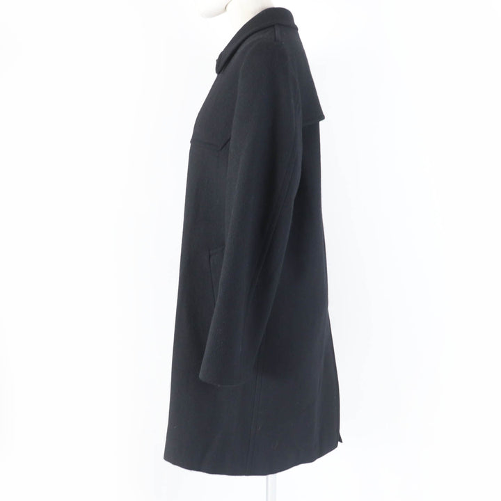 Great COMME des GARCONS COMME des GARCONS coat black wool Women S RR-C001