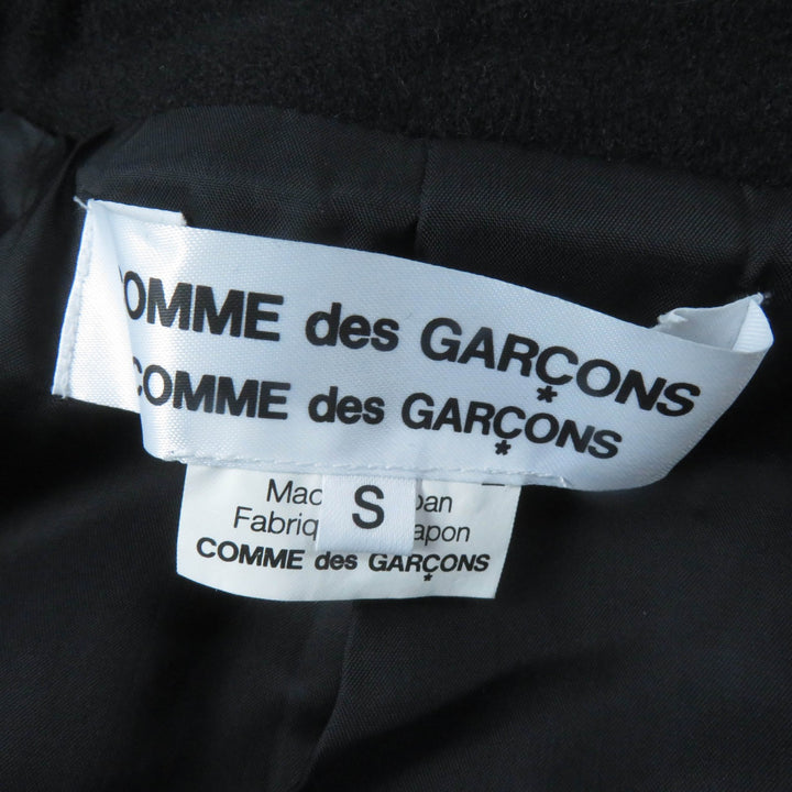 Great COMME des GARCONS COMME des GARCONS coat black wool Women S RR-C001