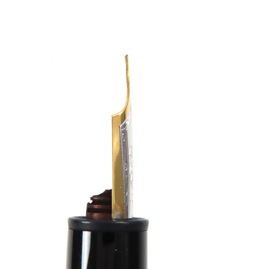 MONTBLANC fountain pen Meisterstck 146 Solitaire Silver gold SV925 mens