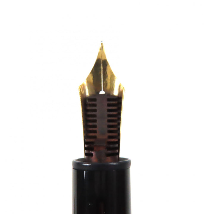 MONTBLANC fountain pen Meisterstck 146 Solitaire Silver gold SV925 mens