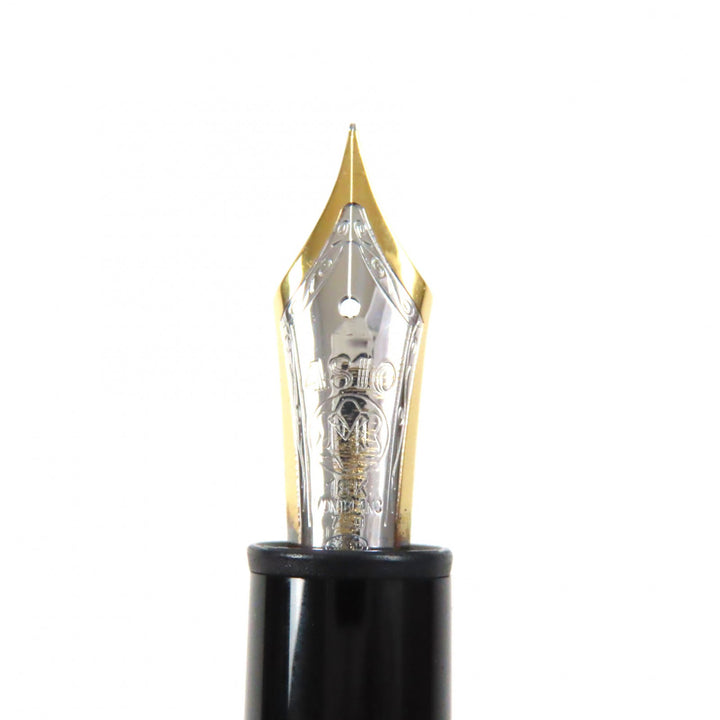 MONTBLANC fountain pen Meisterstck 146 Solitaire Silver gold SV925 mens