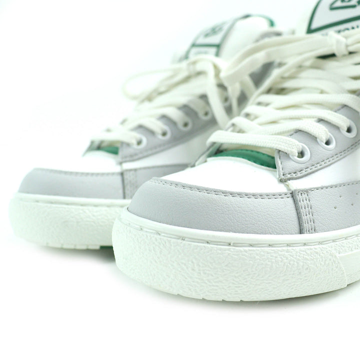 Excellent LOUIS VUITTON High cut sneakers White Green Gray leather Women 35