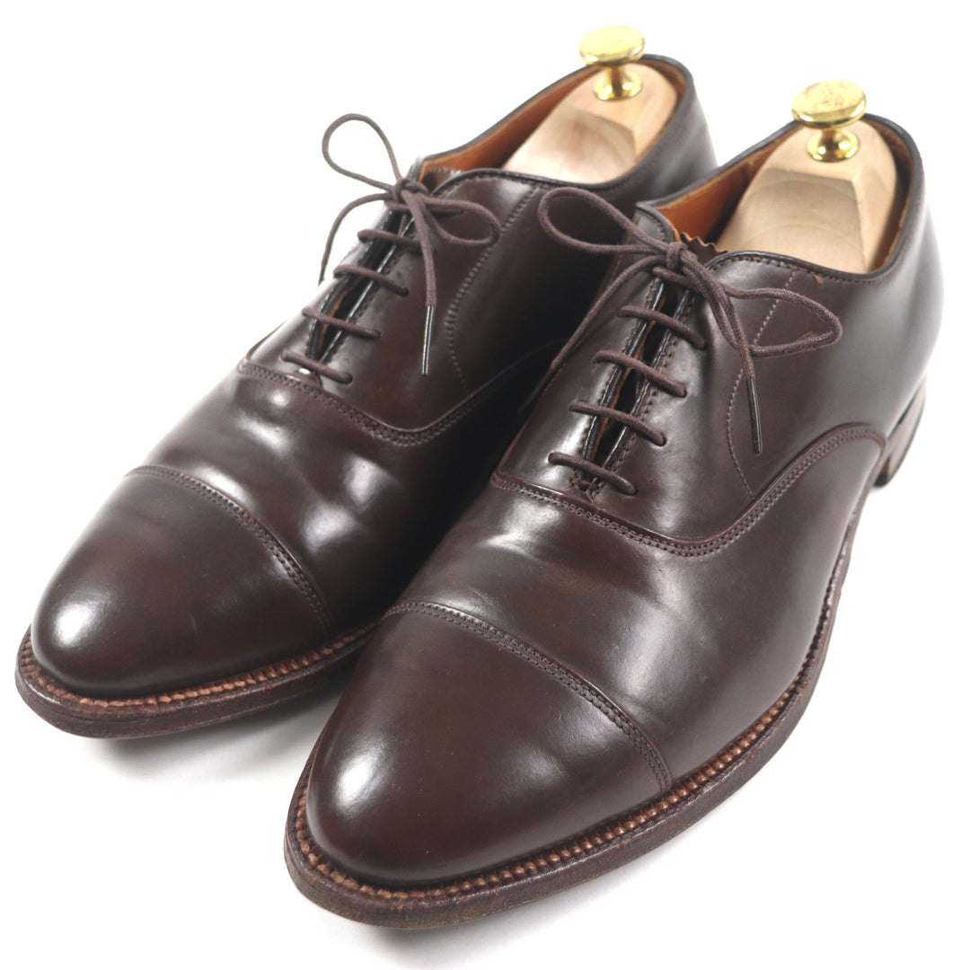Great ALDEN Leather shoes Cigar cordovan inner wing, Brown Cordovan 9.5 90730