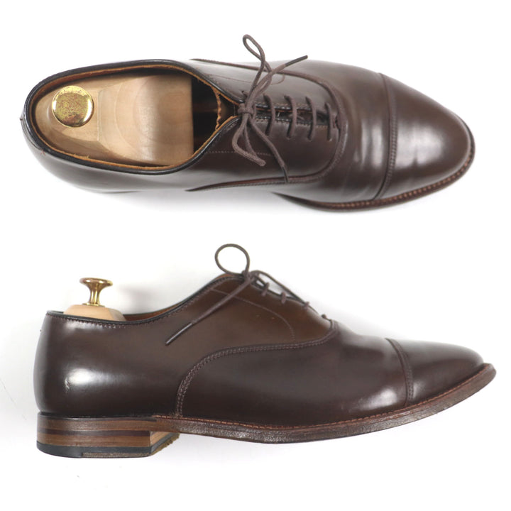 Great ALDEN Leather shoes Cigar cordovan inner wing, Brown Cordovan 9.5 90730