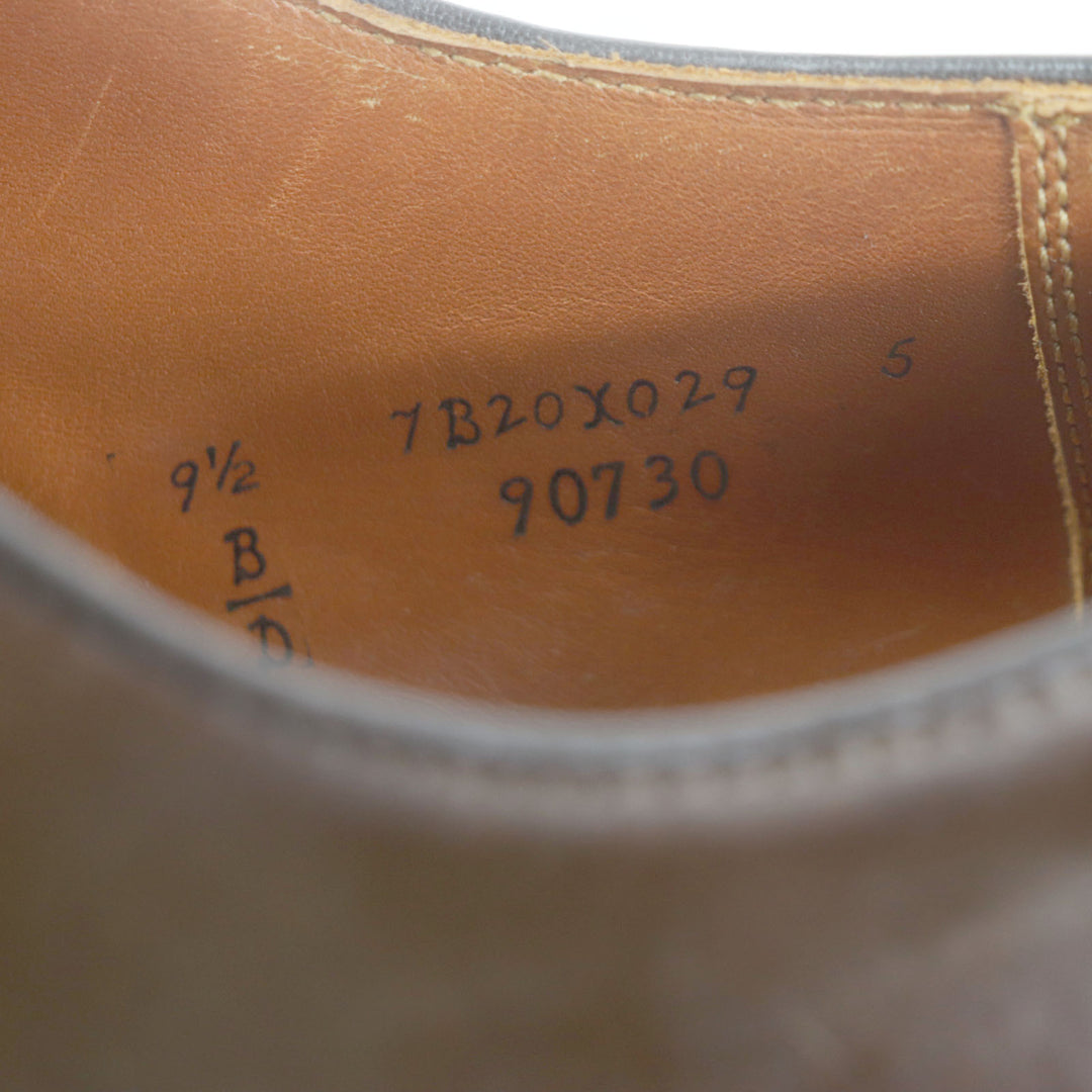 Great ALDEN Leather shoes Cigar cordovan inner wing, Brown Cordovan 9.5 90730
