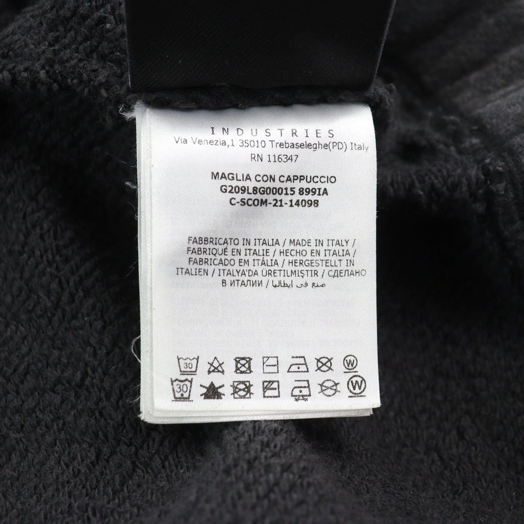 Great MONCLER GENIUS 8×Palm Angelshoodie MAGLIACON CAPPUCCIO Darkgray cotton Women XS