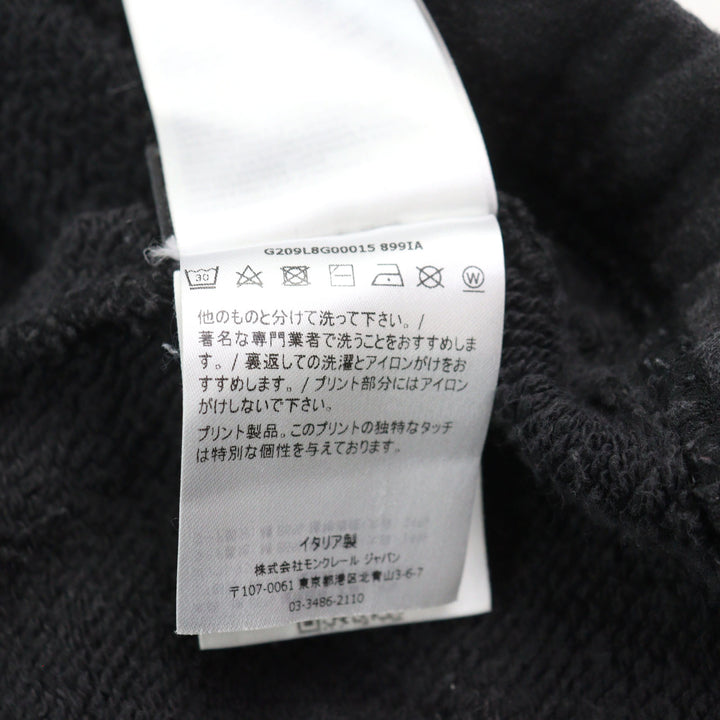 Great MONCLER GENIUS 8×Palm Angelshoodie MAGLIACON CAPPUCCIO Darkgray cotton Women XS