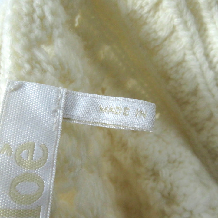 Great Chloe cardigan Cable knit long sleeves SNOW WHITE wool Women XS