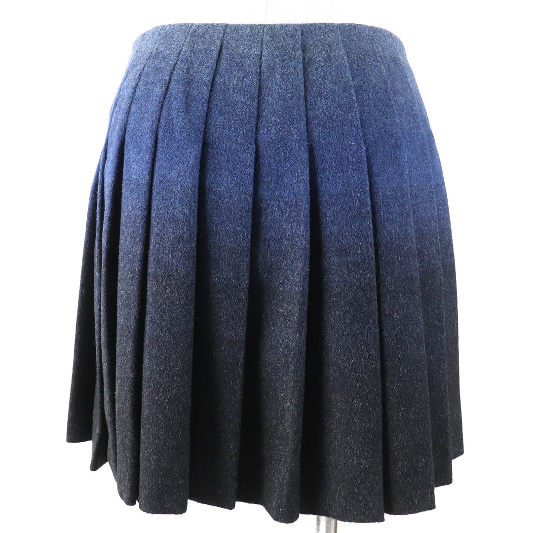 Excellent RED VALENTINO Wrap skirt Pleated mini bag with leather belt Women S