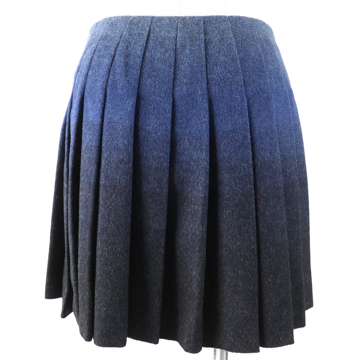 Excellent RED VALENTINO Wrap skirt Pleated mini bag with leather belt Women S