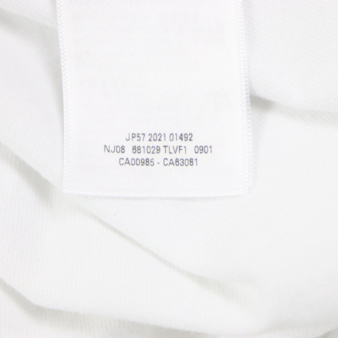 Excellent BALENCIAGA hoodie Graphic logo layered design oversized pullover white cotton XS